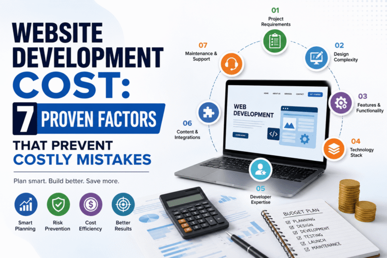 Website Development Cost: 7 Proven Factors That Prevent Costly Mistakes