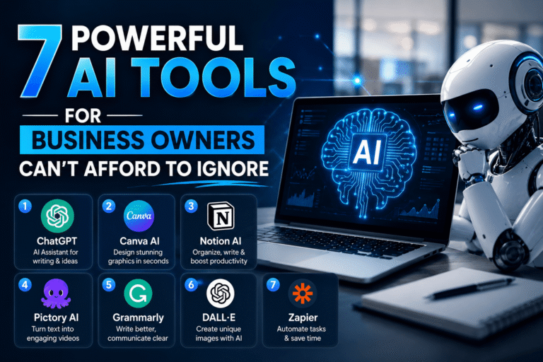 7 Powerful AI Tools for Business Owners Can’t Afford to Ignore