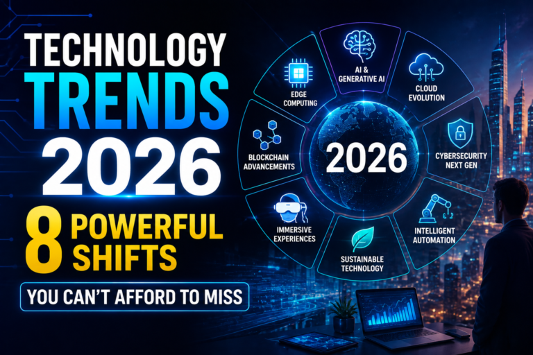 8 Biggest Technology Trends to Watch in 2026