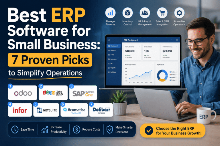 Best ERP Software for Small Business: 7 Proven Picks to Simplify Operations