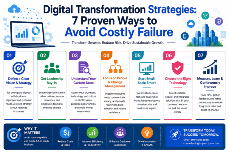 Digital Transformation in 2026: 7 Ways to Drive Success