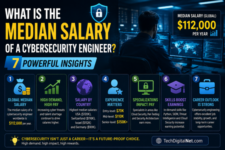 What Is the Median Salary of a Cybersecurity Engineer? 7 Powerful Facts for 2026