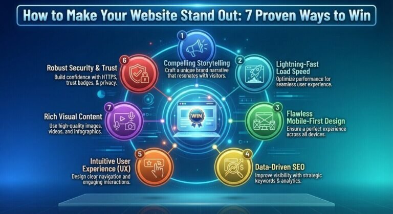 How to Make Your Website Stand Out?: 7 Proven Ways to Win