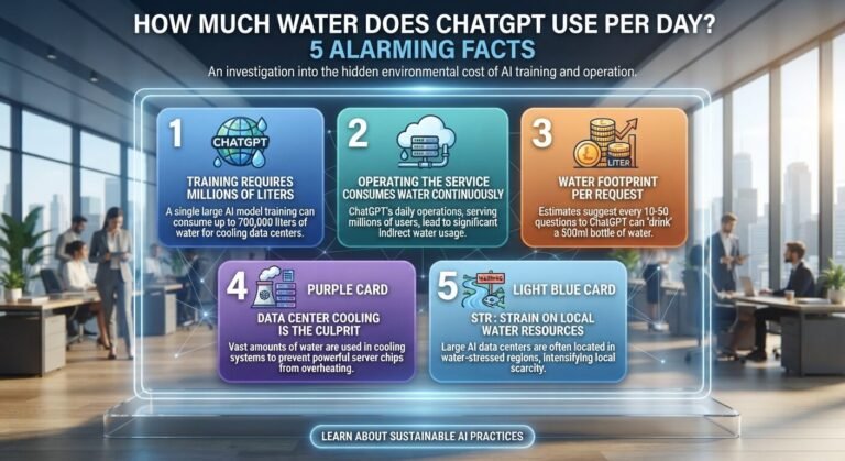 How Much Water Does ChatGPT Use Per Day? 5 Alarming Facts
