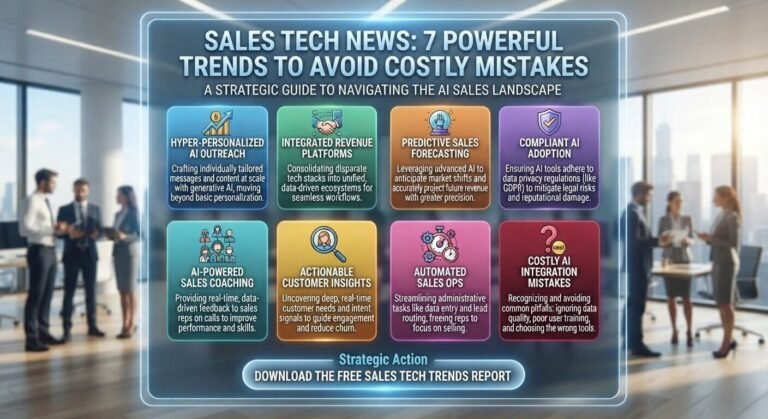 Sales Tech News: 7 Powerful Trends to Avoid Costly Mistakes