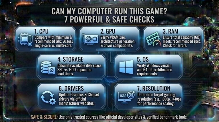 Can My Computer Run This Game? 7 Powerful & Safe Checks