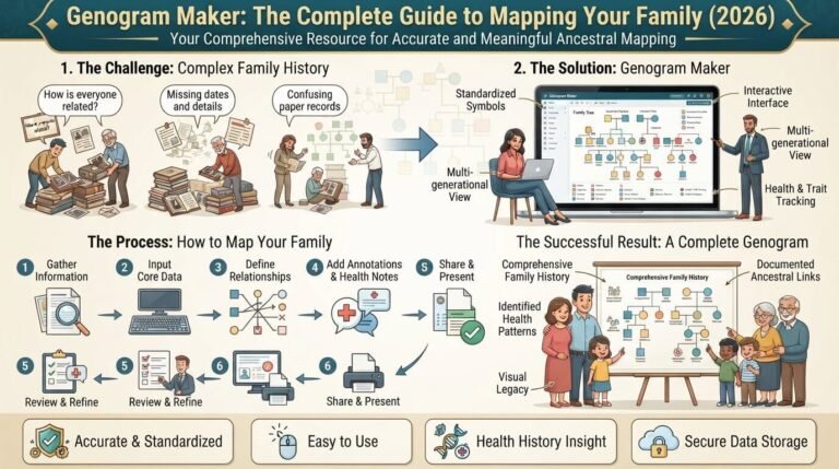 Genogram Maker: The Complete Guide to Mapping Your Family (2026)