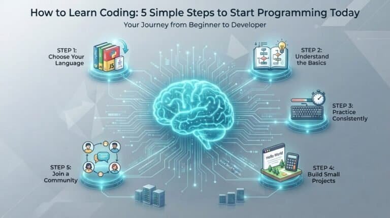 How to Learn Coding: 5 Simple Steps to Start Programming Today