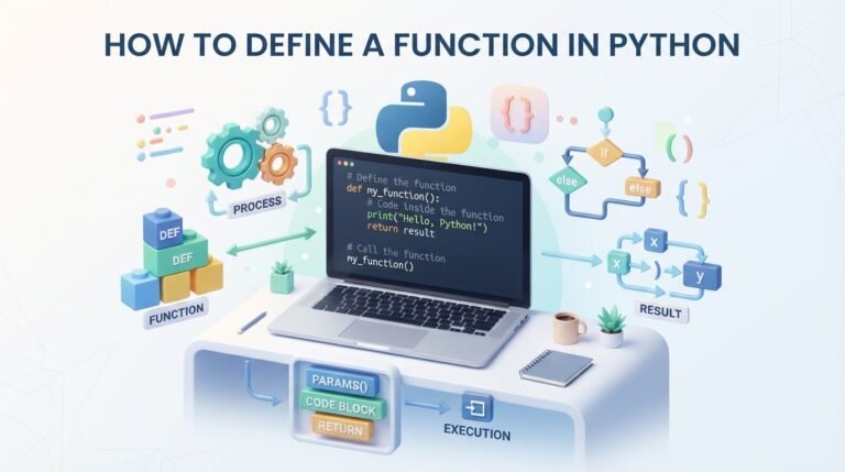 How to Define a Function in Python: A Step-by-Step Guide for Beginners (2026)