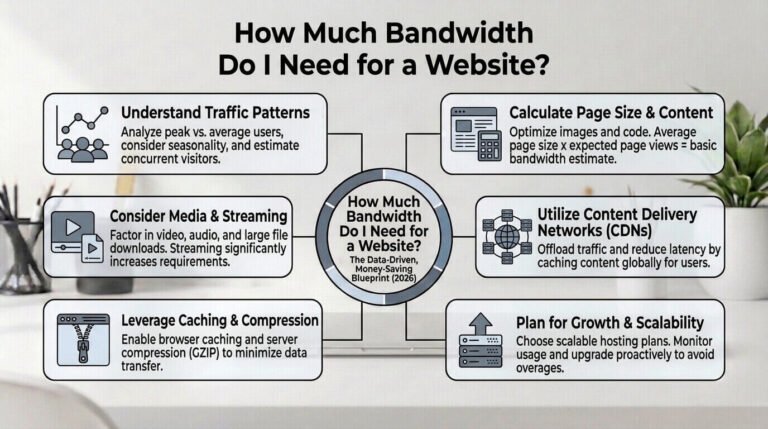 “How Much Bandwidth Do I Need for a Website? The Data-Driven, Money-Saving Blueprint (2026)”