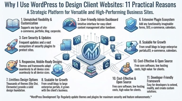 Why I Use WordPress to Design Client Websites